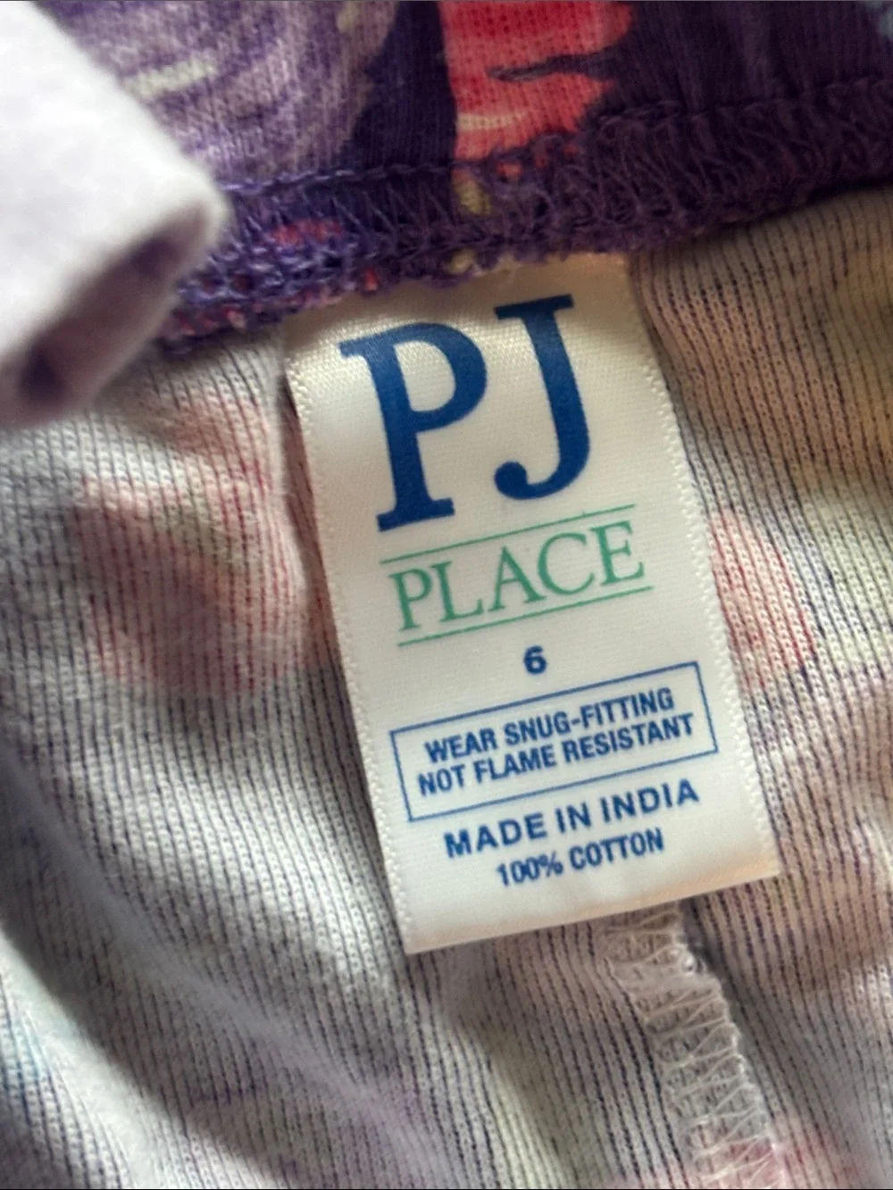 Girls pajama bundle (x3) PJ Place and Wonder Nation size 6, 6x/7